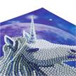 Einhorn bei Mond-und Sternenlicht, Karte 18x18cm Crystal Art ANNE STOKES | Bild 3