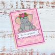 Elephants Never Forget, Crystal Art A6 Stamp Set | Bild 2