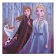 Elsa, Anna & Olaf aus "Die Eiskönigin", Bild 30x30cm Crystal Art Kit