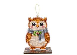 Eule, Crystal Art Festive Buddy