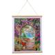 Fenster zum Paradies, Crystal Art Scroll 35x45cm