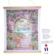 Fenster zum Paradies, Crystal Art Scroll 35x45cm | Bild 4