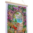 Fenster zum Paradies, Crystal Art Scroll 35x45cm | Bild 2