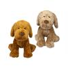 Flauschiger Plüsch Duddle Welpe, 75cm, 2er Set assortiert