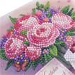 Floral Wishes, Crystal Art Card Kit 15cmx15cm | Bild 2