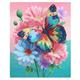 Flutter Pop, Crystal Art Kit 40x50cm