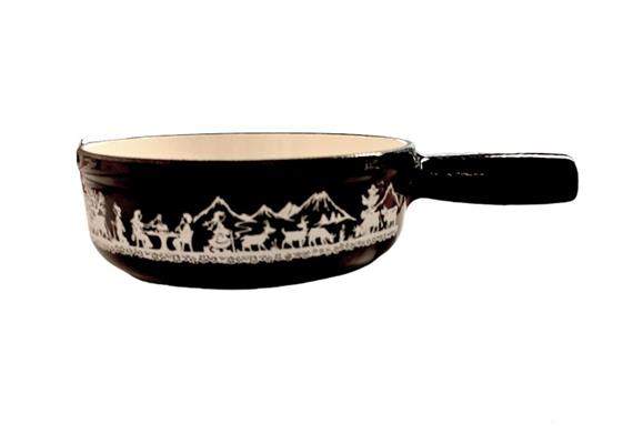 Fondue Caquelon Scherenschnitt 18cm