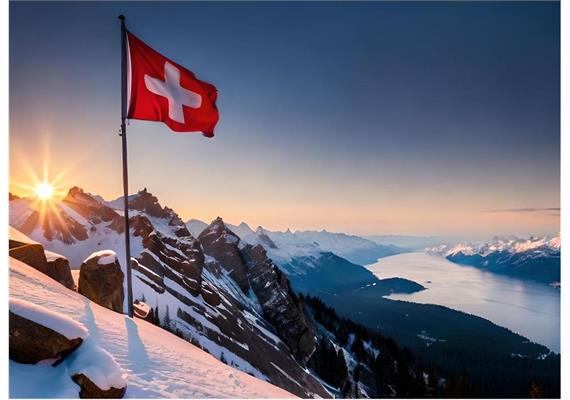Fotomagnet Switzerland - See Winter 90x65mm
