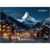 Fotomagnet Zermatt Winter 90x65mm