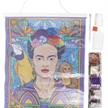 Frida Kahlo, Crystal Art Scroll 40x50cm | Bild 3