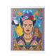 Frida Kahlo, Crystal Art Scroll 40x50cm