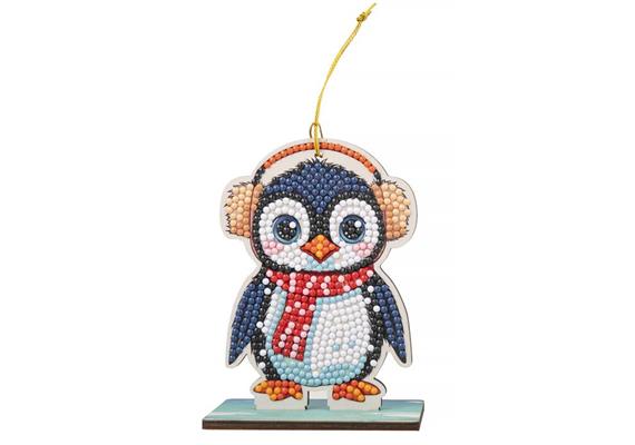 Frosty Penguin, Crystal Art Buddy zum aufhängen