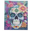 Funkelnder Totenkopf, Crystal Art Kit 40x50cm