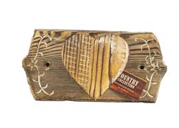 Garderobe Holz Herzen, 1 Platz