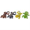 Geko mit Glitzer, 4 assortiert, 12 cm