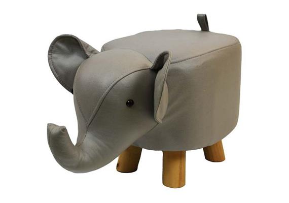 Gepolsterter Hocker Elefant