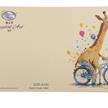 Giraffe, 18x18cm Crystal Art Card | Bild 2