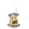 Go Away I'm Gaming, Crystal Art Rucksack Anhänger