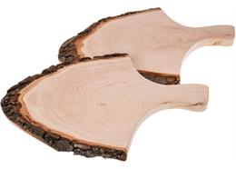 Griffrinde - Rindenscheibe mit Griff 32 - 36 cm ohne Oberflächenbehandlung