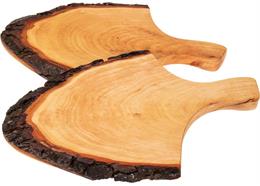 Griffrinde - Rindenscheibe mit Griff 36 - 42 cm Holzoberfläche geölt