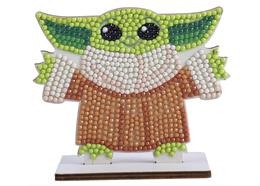 Grogu, Crystal Art Figur ca. 11x8cm