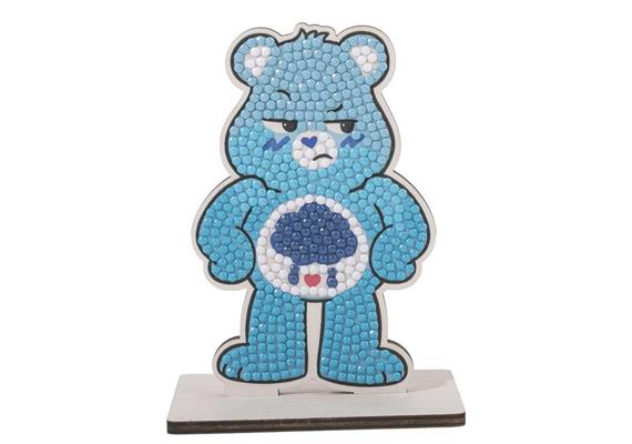 Grumpy Bear, Crystal Art Buddy, ca. 11x8cm