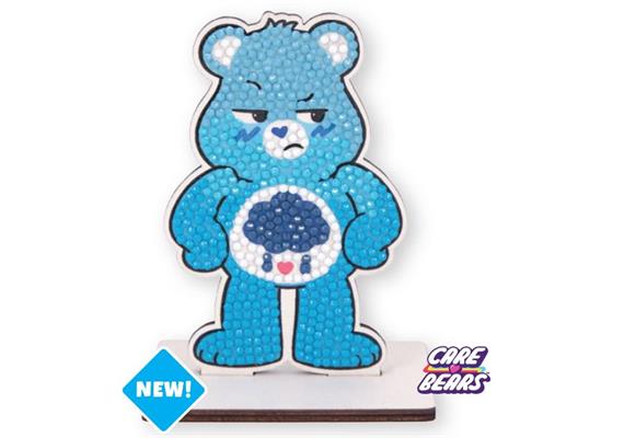 Grumpy Bear, Crystal Art Buddy, ca. 11x8cm