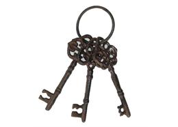 Gusseisen Schlüssel "Schlüssel" cm12,5