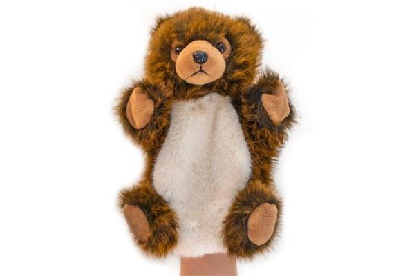 Handpuppe aus Plüsch Bär, 23 cm