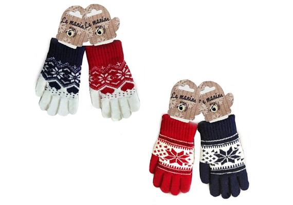 Handschuhe Kinder 7-10 Jahre, 4 assortiert