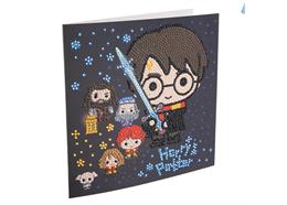 Harry Potter Family, 18x18cm Crystal Art Card