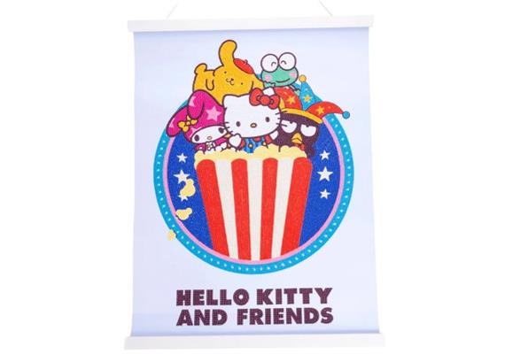 Hello Kitty & Friends II, 40x50cm Scroll