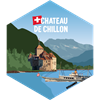 Hexagonsticker Chateau de Chillon