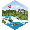 Hexagonsticker Rheinfall Schaffhausen