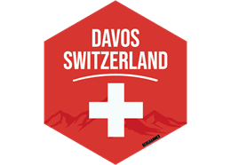 Hexagonsticker Schweizerkreuz - DAVOS