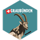 Hexagonsticker Steinbock - Graubünden