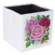 Hinreissende Rosen Faltbare Aufbewahrungsbox Crystal Art 30x30cm