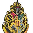 Hogwarts Crest, holzige Deko zum aufhängen, 30cm | Bild 2