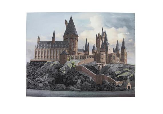 Hogwarts Schloss, 40x50cm Crystal Art Kit