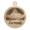 Holz Aufhänger Zermatt Matterhorn