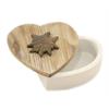 Holz Box Herz und Edelweiss