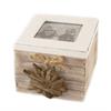 Holz Box mit Edelweiss