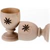 Holz Eierbecher Ahorn - Edelweiss