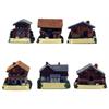 Holz Häuser Sommer, 6 assortiert
