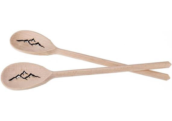 Holz Kochlöffel Buche 30cm - Berge