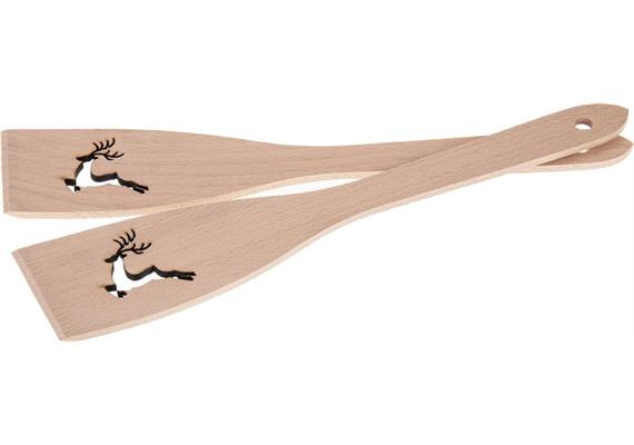 Holz Pfannenwender Buche 30cm - Hirsch