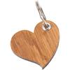 Holz Schlüsselanhänger FSC Eiche geölt - Herz