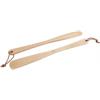 Holz Schuhlöffel Buche geölt mit Lederband, 37cm
