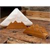 Holz Serviettenhalter Kirsche geölt - Berge