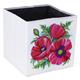 Hübsche Mohnblumen Faltbare Aufbewahrungsbox Crystal Art 30x30cm